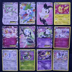 Pokemon TCG Radiant Collection Lot (12 Cards) Gardevoir EX, Pikachu, Shaymin - Image 1