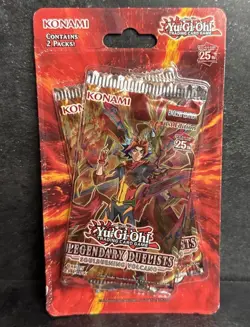Blister Pack 2 Booster Legendary Duelists Yu-Gi-Oh! Yugioh TCG First Edition - Image 1