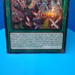 Mementotlan Bone Party (Quarter Century Secret Rare) RA04-EN099 1st Edition - Image 2