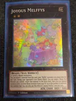 Yugioh! VLP Joyous Melffys - PHRA-EN044 - Super Rare - 1st Edition - Image 1