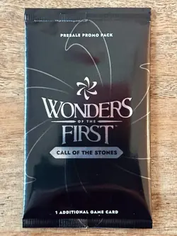 Wonders Of The First Call Of The Stones Presale Promo Pack - Image 1