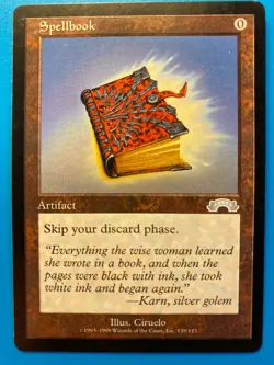 MTG 1x Spellbook # 138 Exodus Premodern Magic the Gathering Card x1 NM - Image 1