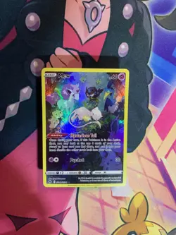 Pokemon Mew TCG Ultra Rare Holo Card Crown Zenith: Galarian Gallery #GG10/GG70 - Image 1
