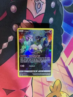 Pokemon Mew TCG Ultra Rare Holo Card Crown Zenith: Galarian Gallery #GG10/GG70 - Image 2
