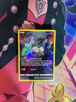 Pokemon Mew TCG Ultra Rare Holo Card Crown Zenith: Galarian Gallery #GG10/GG70 - Image 4