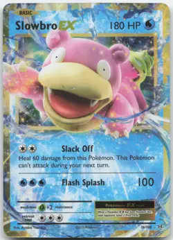 Slowbro EX 26/108 XY - Evolutions Pokemon Card NM - Image 1