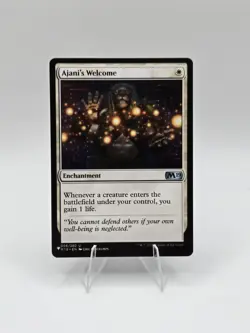 Ajani's Welcome The List Reprints Regular Near Mint - Image 1
