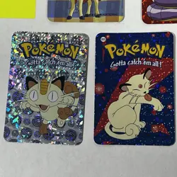 Pokemon Vintage Vending Machine Prism Pocket Monsters Holo Stickers LOT Of 7 - Image 5