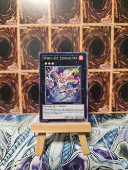 Wind-Up Zenmaines FRENCH Secret Rare 1st Ed PHSW-EN087 PHSW-FR087 Yugioh - Image 2