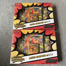 Pokemon Ascended Heroes Mega Emboar Ex Box Brand New Sealed ✅ - Image 1