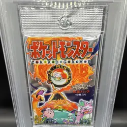 Nintendo 1996 Pokemon TCG Base Set Foil Booster Pack JP PSA 10 YEN 300 (POP 115) - Image 4
