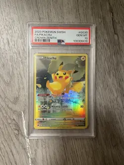 2023 Pokemon SWSH Crown Zenith Pikachu Galarian Gallery #GG30/GG70 PSA 10 - Image 1