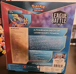 Pokemon TCG League Battle Deck Zacian V FACTORY SEALED English 2022 - Image 2