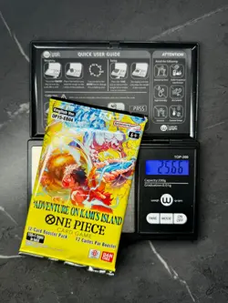 (VERY HEAVY)🔥35.66g One Piece Adventure On Kami’s Island OP15 Booster Pack - Image 1