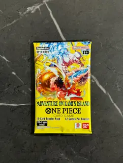 (VERY HEAVY)🔥35.66g One Piece Adventure On Kami’s Island OP15 Booster Pack - Image 2