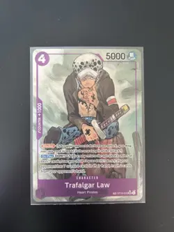 Bandai Trafalgar Law Treasure Rare Foil ST10-010 5000 Blocker One Piece - Image 1