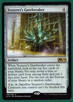 Tezzeret's Gatebreaker - Core Set 2019 M19 #289 - Magic: The Gathering MTG Card - Image 1