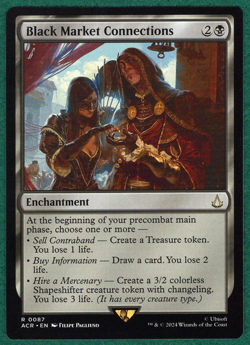 Black Market Connections - Universes Beyond: Assassin's Creed ACR #87 - MTG Card - Image 1