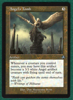 Angel's Tomb (Retro Frame) - Innistrad Remastered INR #438 - Magic MTG Card - Image 1