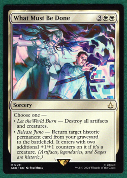 What Must Be Done - Universes Beyond: Assassin's Creed ACR #11 - Magic MTG Card - Image 1