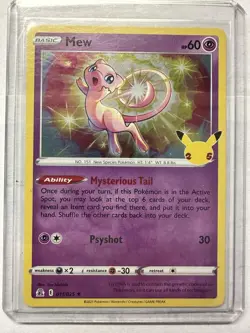 Pokemon Celebrations 25th Anniversary 5 Holo Pikachu Card Lot-Plus Mew. 6 Total - Image 4