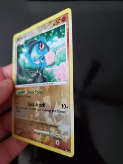 Riolu 16/17 Cracked Ice Reverse Holo Pokemon TCG POP Series 8 Card Very LP - Image 4