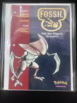 Pokemon Trading Card Game Fossil Pull-Out Player's Resource *CCGHouse* - Image 2
