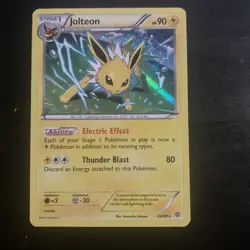 Jolteon 26/98 LP Holo Rare XY Ancient Origins Pokemon TCG Set Card - Image 1