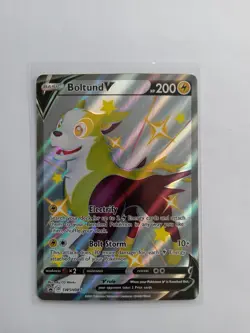 Boltund V SWSH085 Black Star Promo NM Pokemon Card - Image 1