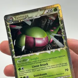 Yanmega Prime Triumphant 98/102 Ultra Rare Pokemon Card MP-LP - Image 3