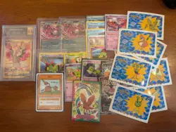 Pokemon Card Lot, Galarian Moltres Bliliant Starts Grade 9.5 And Many More - Image 1