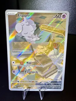 Espurr 095/088 - Illustration Rare - Perfect Order Pokemon TCG Card NM - Image 1