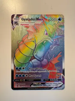 Pokemon Card • Gyarados VMAX • Evolving Skies 207/203 • Secret Rare • ENG • MINT - Image 1