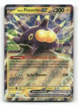 Hop's Pincurchin ex 068/217 - ME: Ascended Heroes - Pokemon Card NM/M - Image 1
