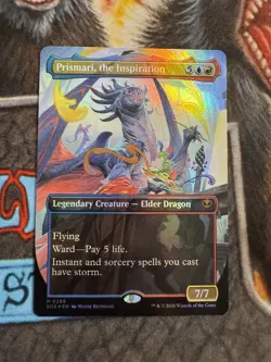 Prismari, The Inspiration (Borderless Foil): Secrets Of Strixhaven - Image 1