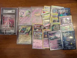 Pokemon Card Lot, Iron Valient 213 Grade Gem Mint 10 And Many More - Image 1