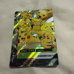 2021 Pokemon SWSH BSP Celebrations Collection #141 Pikachu V Union - Image 2