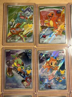 Pokemon TCG First Partner Illustration Collection 2026 Promos Full Set 9 Cards! - Image 2