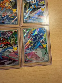 Pokemon TCG First Partner Illustration Collection 2026 Promos Full Set 9 Cards! - Image 5