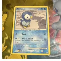 Pokemon Piplup Diamond & Pearl 93/130 Common Basic 60 HP Regular English - Image 1