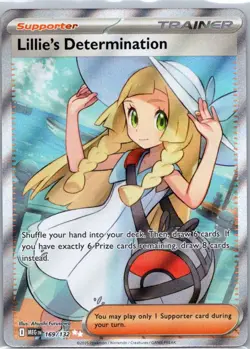 Pokemon TCG Lillies Determination 169/132 Mega Evolution Holo NM - Image 1