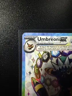 Umbreon ex 176 SVP Black Star Promo Holo Full Art Pokemon Card - Image 5