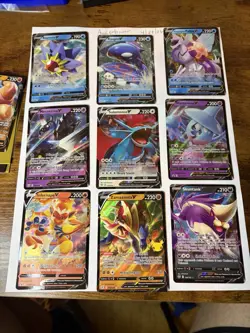 Pokemon TCG V Lot Holo 25 Card Lot English All NM Sleeved NM … - Image 2