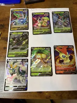 Pokemon TCG V Lot Holo 25 Card Lot English All NM Sleeved NM … - Image 4