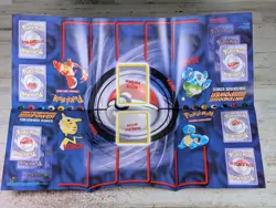 Vtg 1999 Pokemon Card Game Paper Play Mat from Subscriber Nintendo Power #128 - Image 1