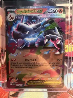 Pokemon TCG: (2) Mega Charizard X ex 013/094 Me02: Phantasmal Flames Holo M/NM - Image 4