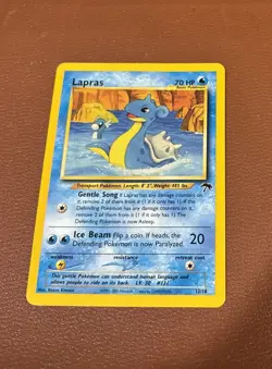 Lapras 12/18 Southern Islands WOTC Pokemon TCG Vintage Single NM - Image 1