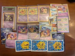 Pokemon Card Lot, Dark Alakazam 18 Graded A 7 And Many More - Image 1