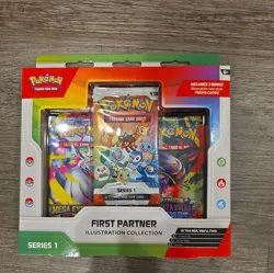 Pokemon First Partner Illustration Collection Series 1 - Factory Sealed - Image 1