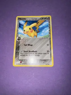 Pokemon Pikachu EX Holon Phantoms Card 79/110 Delta Species - Image 2